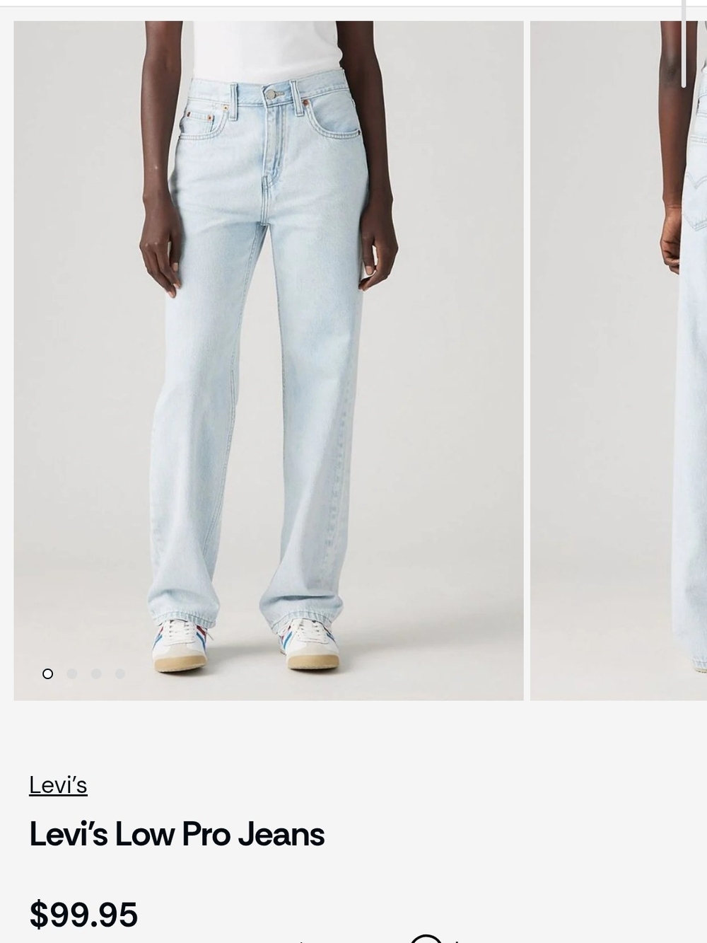 Levi's Low Pro Straight Leg Women's Jeans